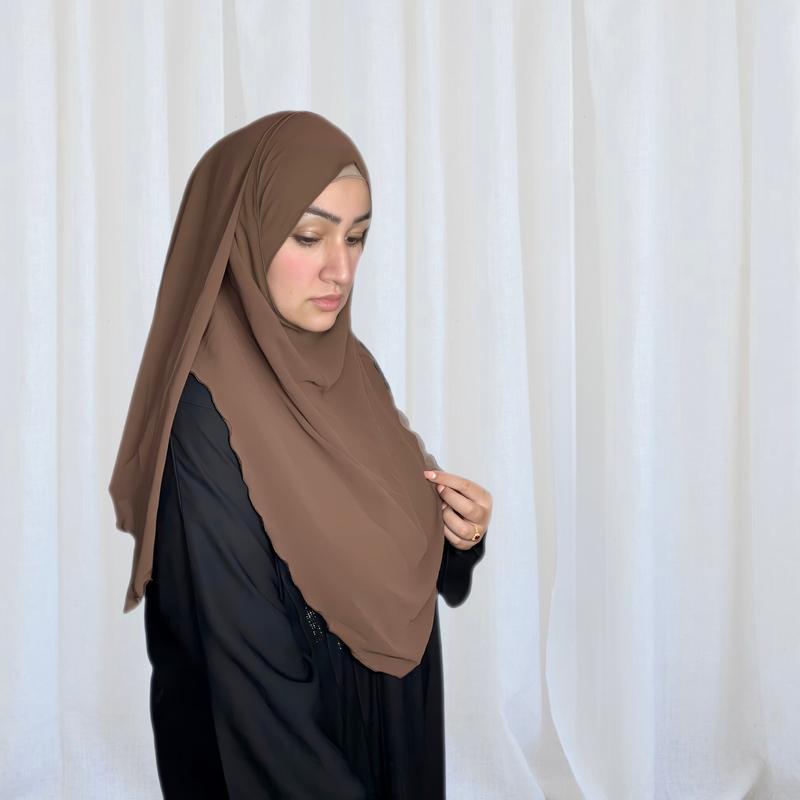 Plain Rara Semi Instant Hijab - 17 Different Colours! hand wash purple 6