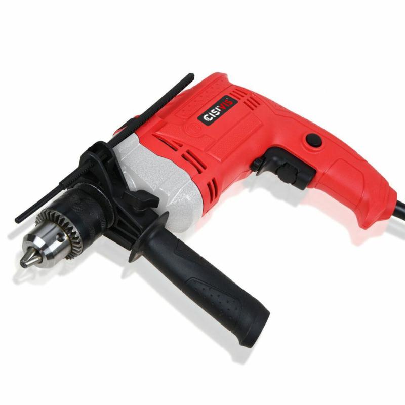 HAMMER DRILL POWERFUL VARIABLE SPEED INDUSTRIAL ELECTRIC CORDED DRILL 1200W 220V 4