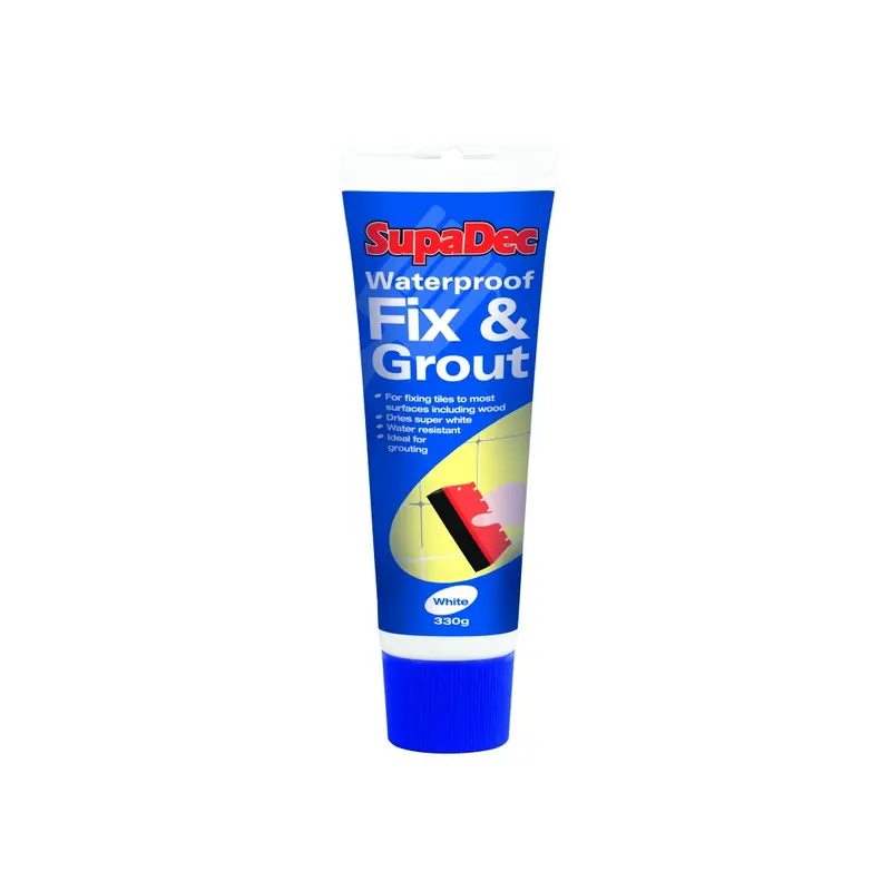 SupaDec Waterproof Fix & Grout for Tiling 330g 3