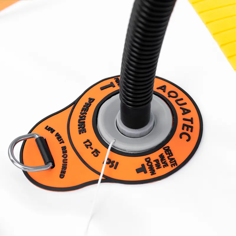 AquaTec Inflatable Paddle Board - Lucia [Intermediate] & Cruiser [Pro] Paddleboards - Perfect for Flat Water & Small Waves 8