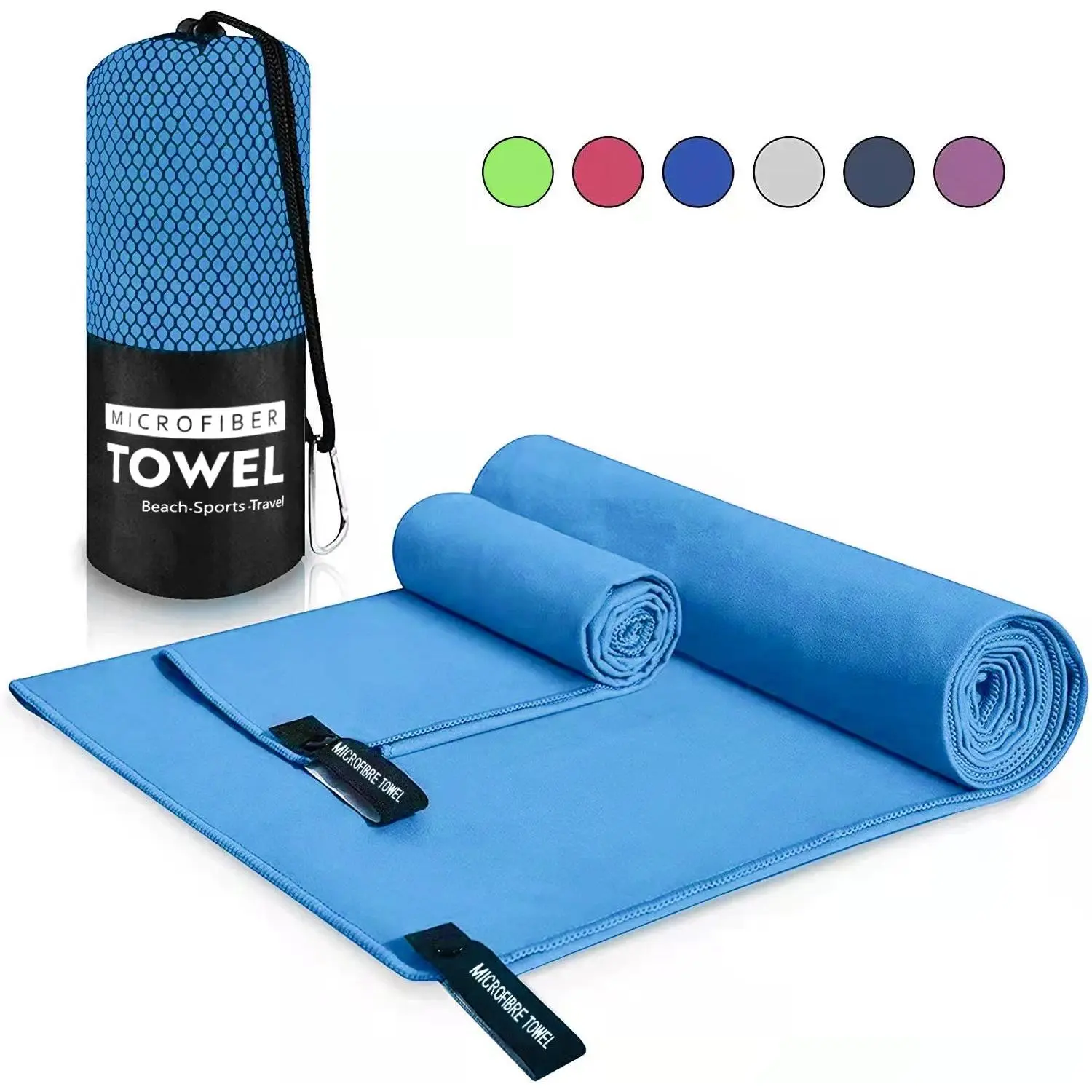 Microfiber Packable  Lightweight Travel Towel