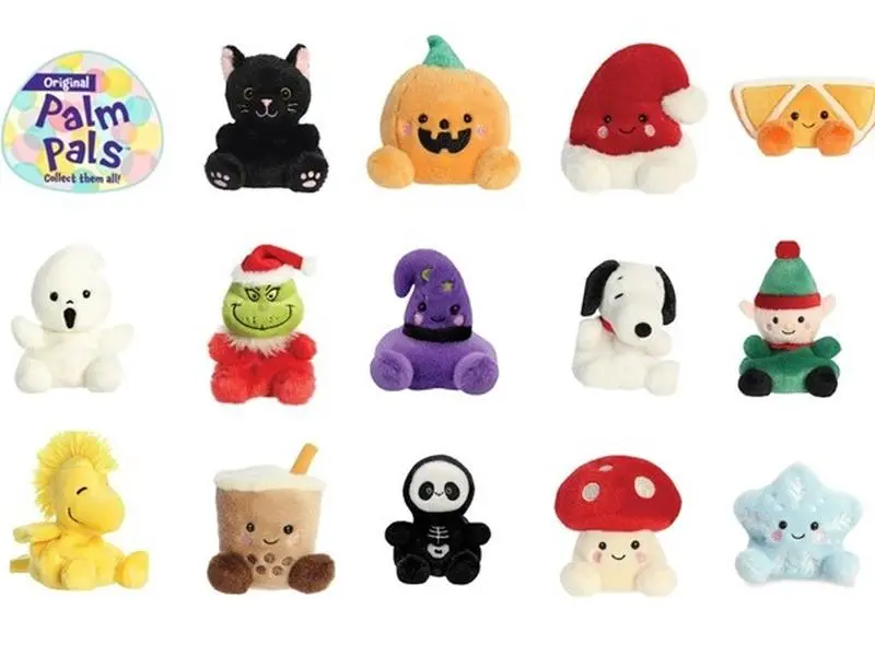 Aurora World Palm Pals 5-Inch Soft Toy - Assorted Designs including new 2025 releases