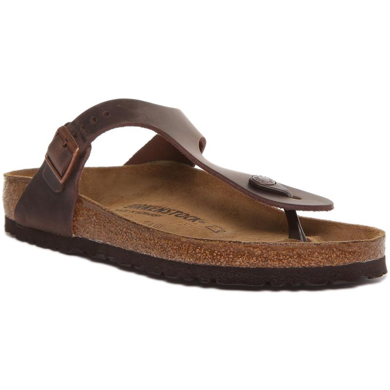Birkenstock Gizeh Women's Thong Style Birko Flor T Bar Sandal 2