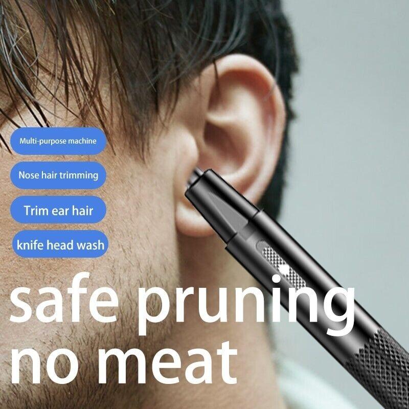 Rechargeable Men Electric Nose Hair Clipper Trimmer Ear Face Eyebrow Shaver USB Durable Comfort 6