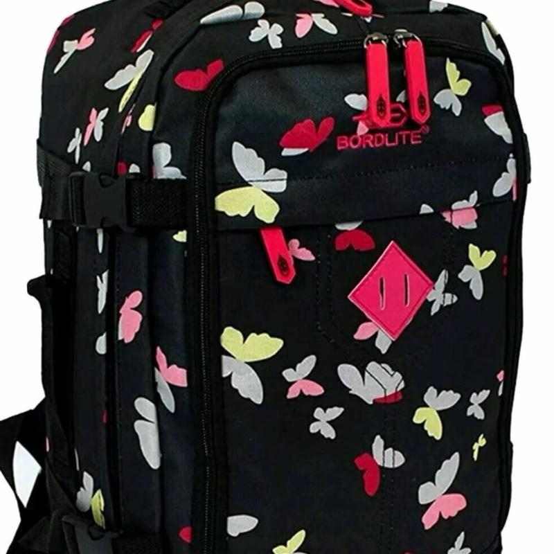 EasyJet Approved Under Seat Back Pack - Cabin Bag for Travel - 45x36x20cm.                                       Red/ Grey/ Blue 2