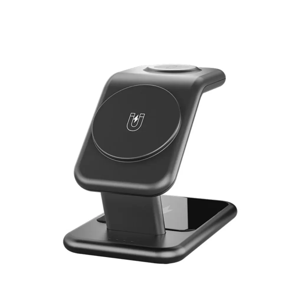 3-in-1 15W Aluminium MagSafe Fast Wireless Charger