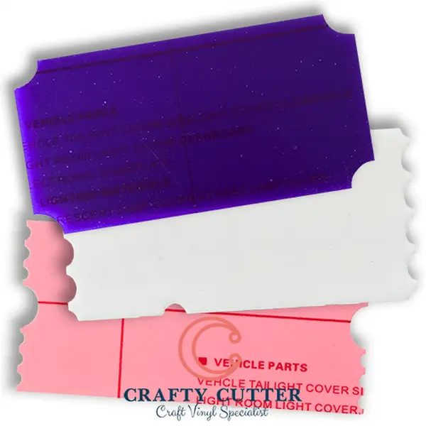 Acrylic Shapes - Tickets | Craft Blanks