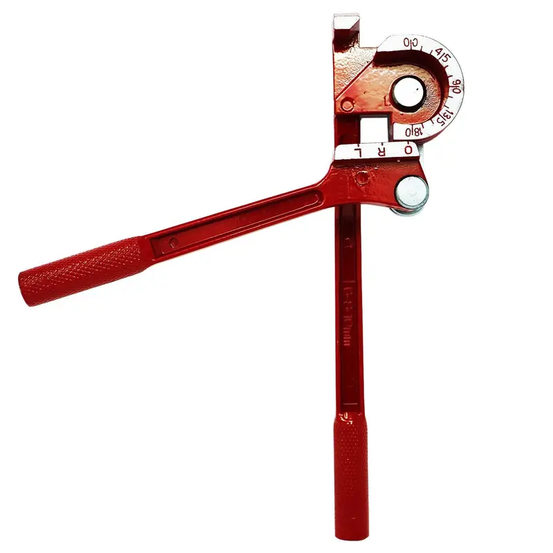 Dapetz Tube Bender 3 in 1 Tubing Bending Tools 6-10mm Manual Pipe Bender For Copper, Aluminum, Brass and Thin Steel Pipes- Red 1
