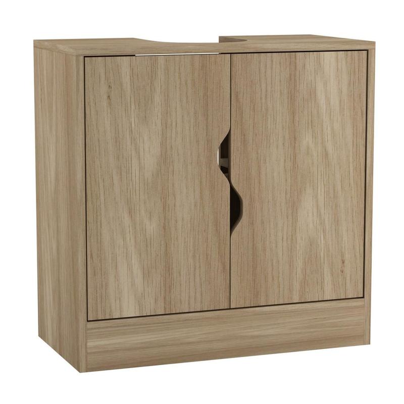Bathroom Sink Cabinet with Partial Pedestal 7