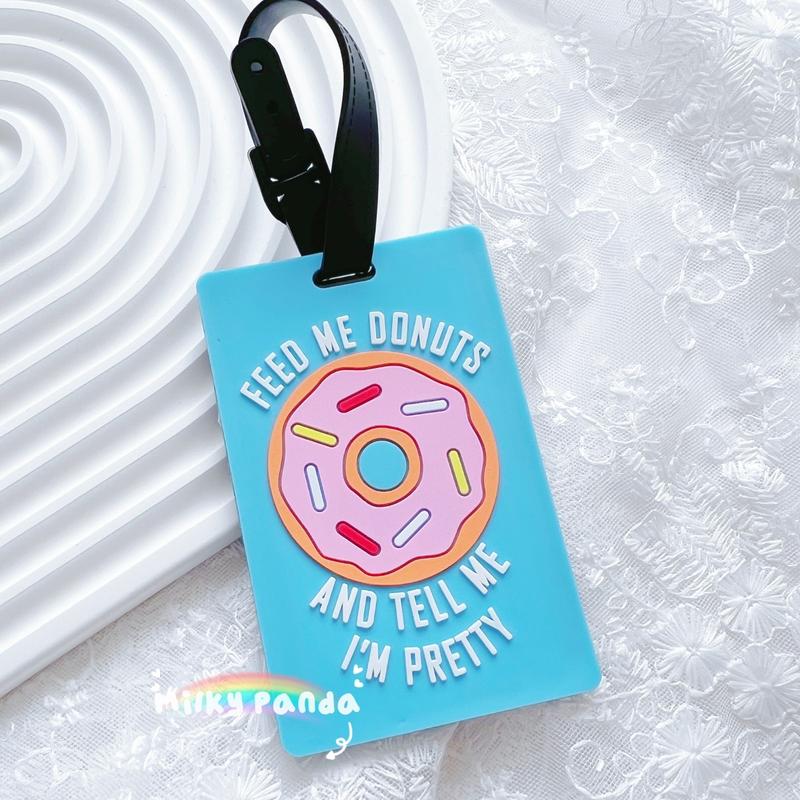Fun Luggage Tag| Travel Address Tag | Milky Panda 8