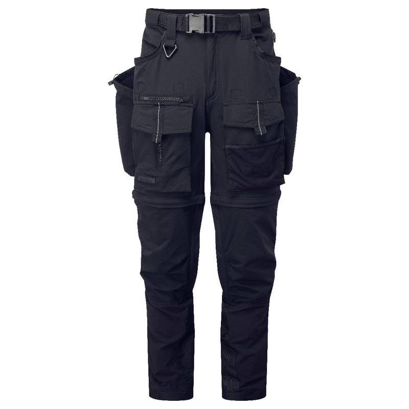 Portwest BX321 Ultimate Modular 3-in-1 Trousers - Shorts, Work Trousers and Hi Vis Trousers in One 1