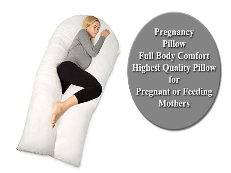 RA Fashion & Textiles ltd High-Quality 9ft and 12ft U-Pillow for Full Comfort and Sleep Quality 4