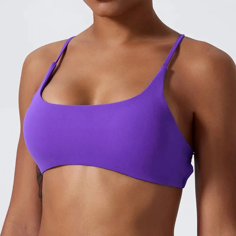 Women's Super Soft Cross Back Sports Bra 7