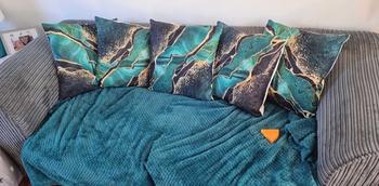 Product Review of Abstract Print Cushion Cover without Filler, 1 Count Modern Design Throw Pillow Cover, Square Cushion Cover for Home Office Living Room Bedroom Sofa Couch Decor, Home Ornament from s**z 0