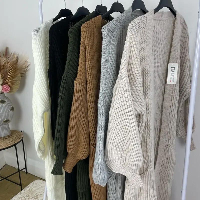 BALLOON  SLEEVE CARDIGAN 2