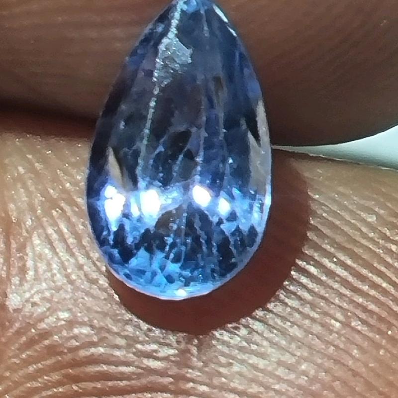 1.1 Carat Natural Blue Sapphire Gemstone for Jewelry Making - Not Heated or Treated 1