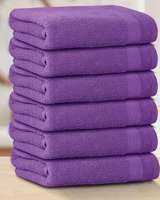 Luxury Quality Pack of 6 Hand towels, Super Soft & Quick Dry Hand Towels 50x90cm Best Bargain Price 5