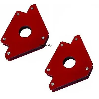 Welding Magnet x2 25lb Right Angle Square Holder Soldering Heavy Duty 1