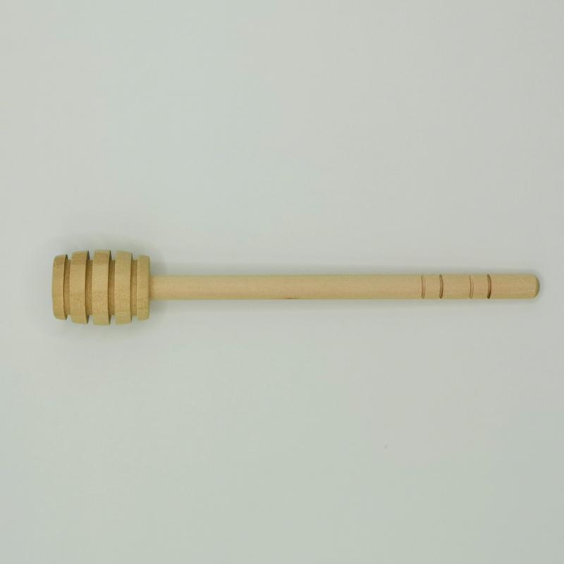 Wooden Honey Dipper by Crystal Apiary Kitchen Utensils Smooth 5