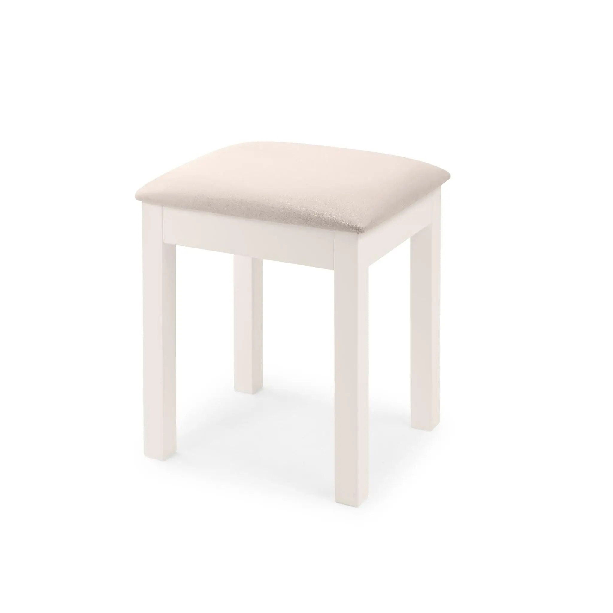 Maine Dressing Stool - Surf White