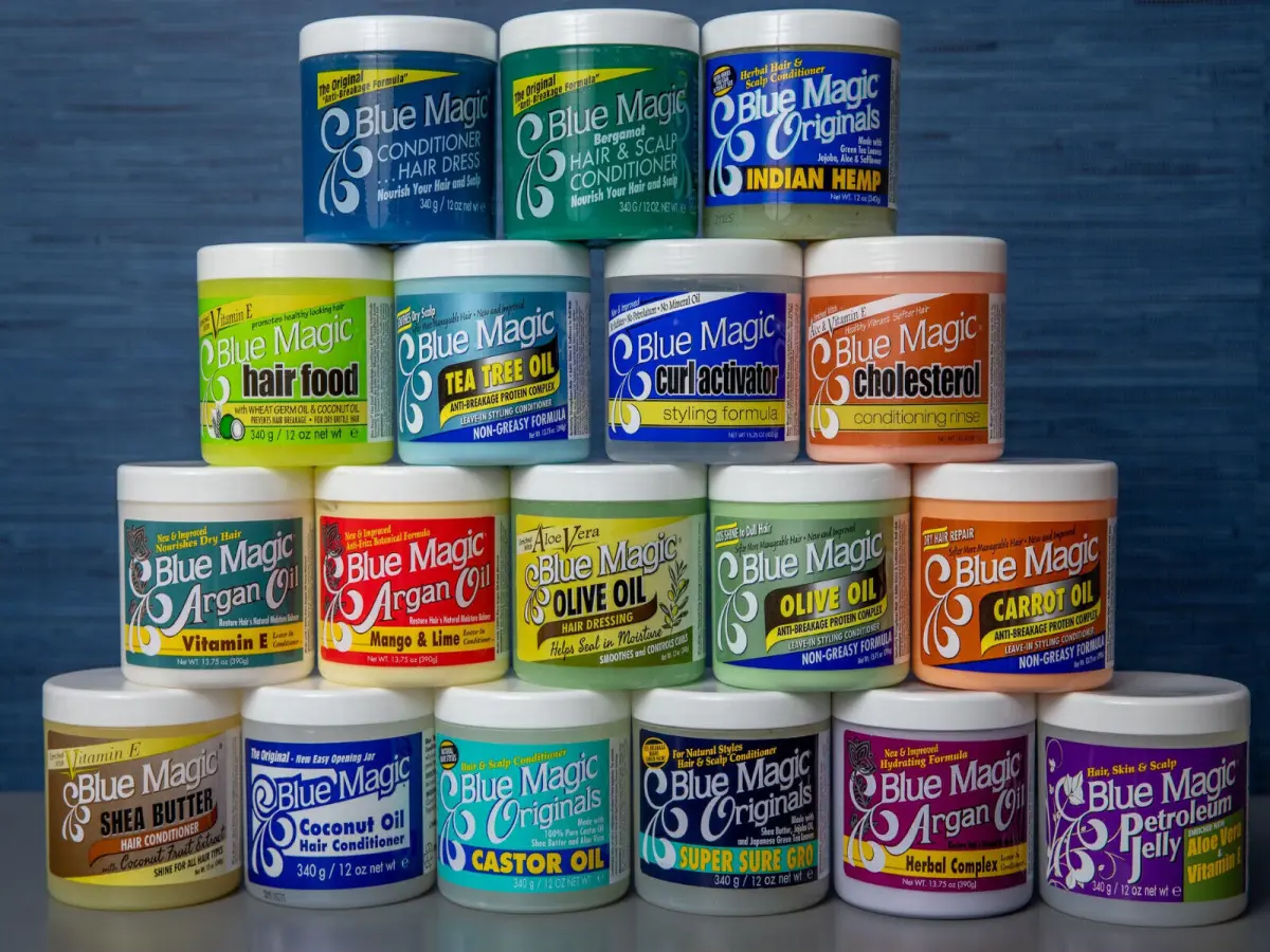 Blue Magic Hair Care - Cream,Pomade,IndianHemp,Conditioner,LeaveIn  (Full Range) Argan Haircare