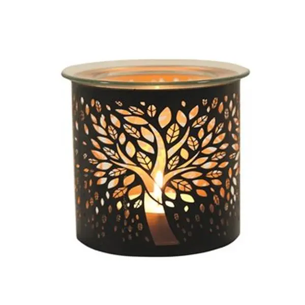 Wax Warmer / Burner - Black Tree of Life