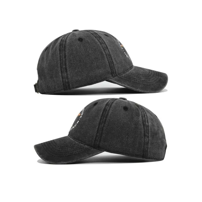 Vintage Letter Pattern Baseball Cap, Casual Outdoor Sports Hat for Men & Women, Adjustable Sunshade Cap for Daily Wear 8