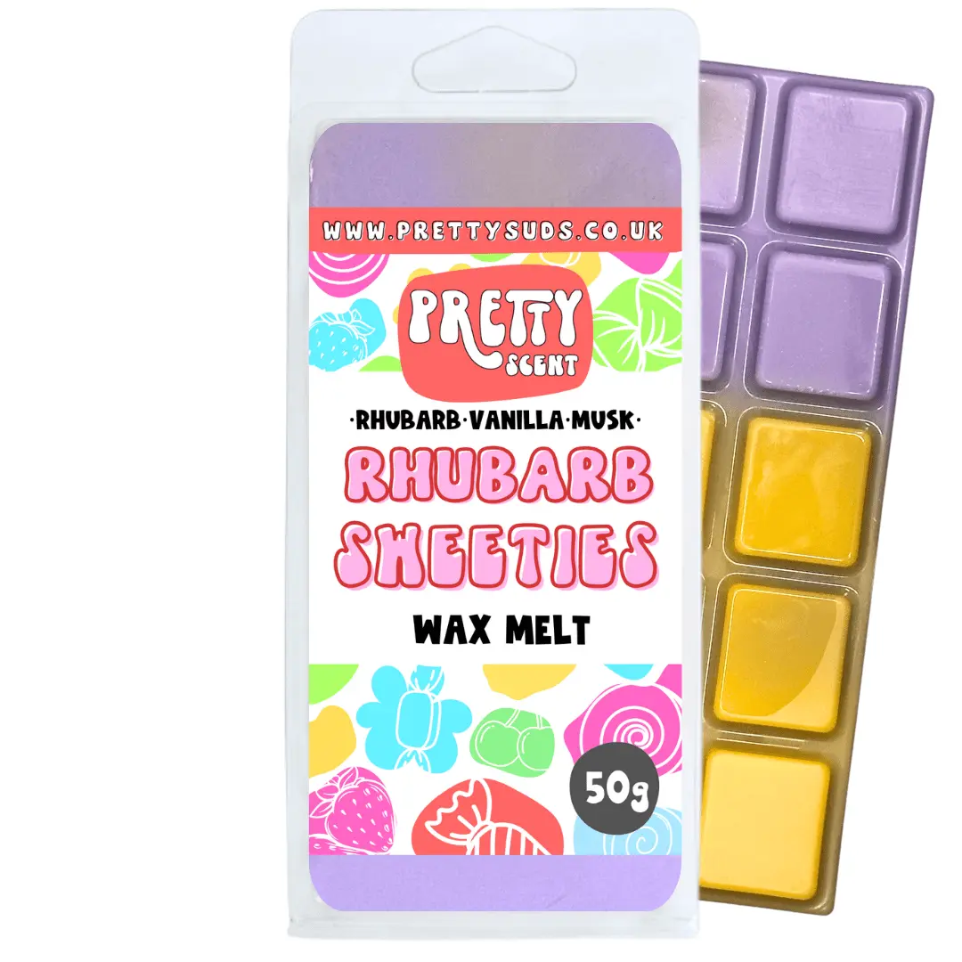 Rhubarb Sweeties Soy Wax Melt Bar 50g