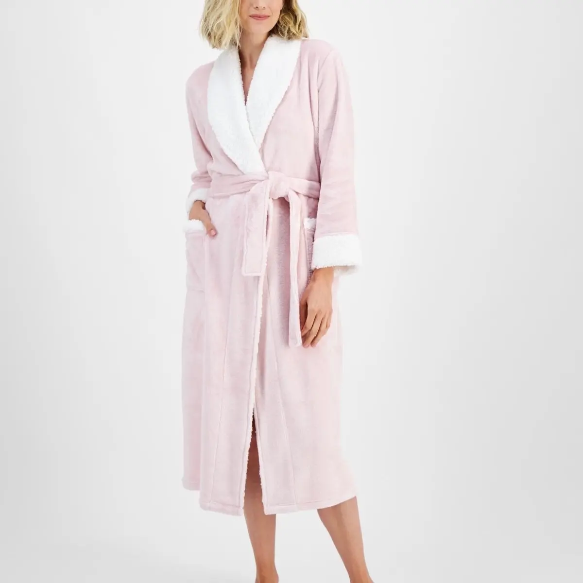 Charter Club Ladies Pink Super Soft Dressing Gown RRP £79.50