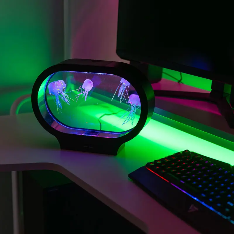 5pc Jellyfish Colour Changing Table Lamp 3