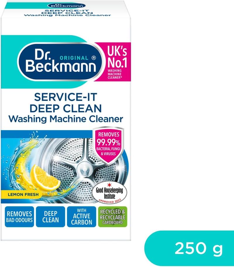 Product Introduction of Deep Clean Washing Machine Cleaner - Removes 99.99% of Bacteria, Fungi and Viruses - Eliminates Bad Odours - 250g - Household 5