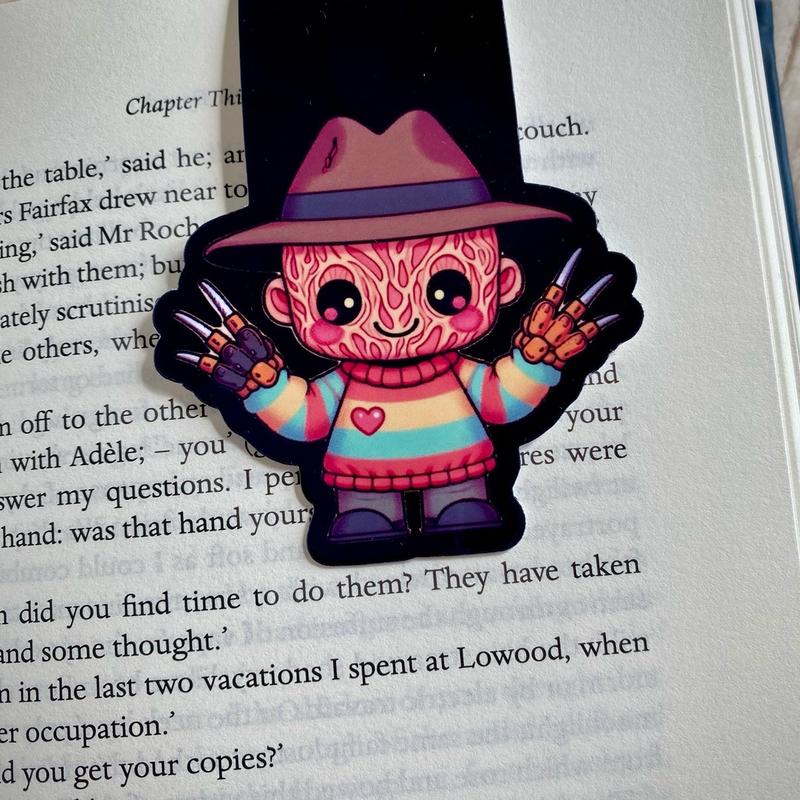 Sweet Dreams Slasher Magnetic Bookmark - Perfect for Horror Fans 2