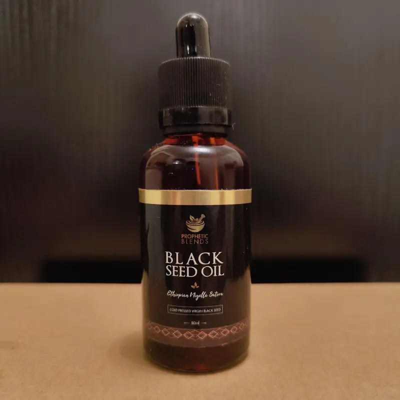 Ethiopian Organic Virgin Black Seed Oil, 50 ml - Natural Serum Skincare Acne Sensitive Skin 1