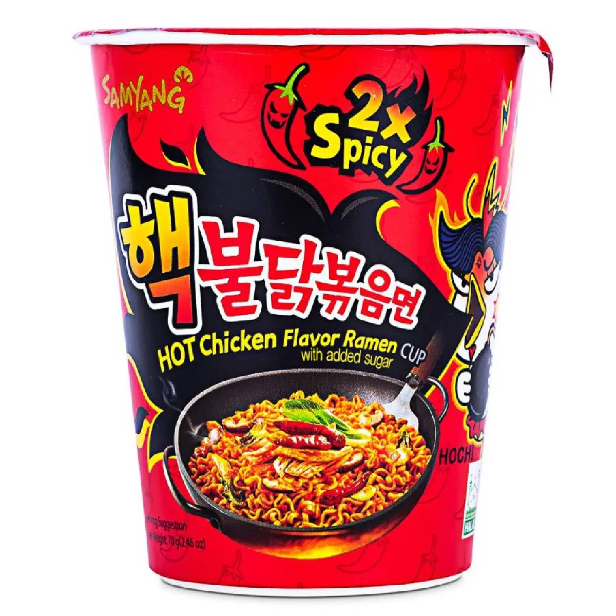 Samyang Buldak Samyang 2x Spicy Cup 70g
