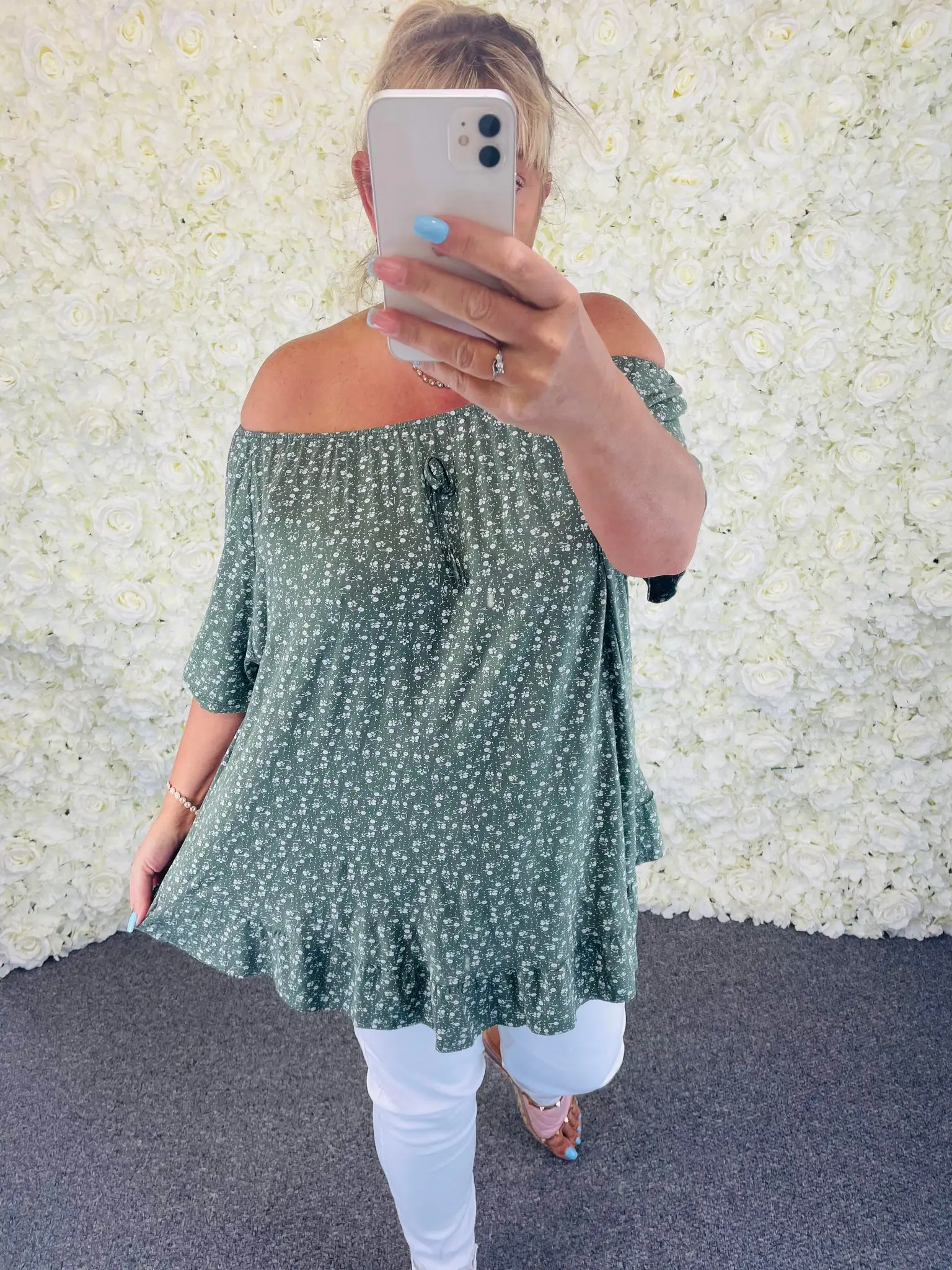 Odette - Ditzy Print Top 14 To 24