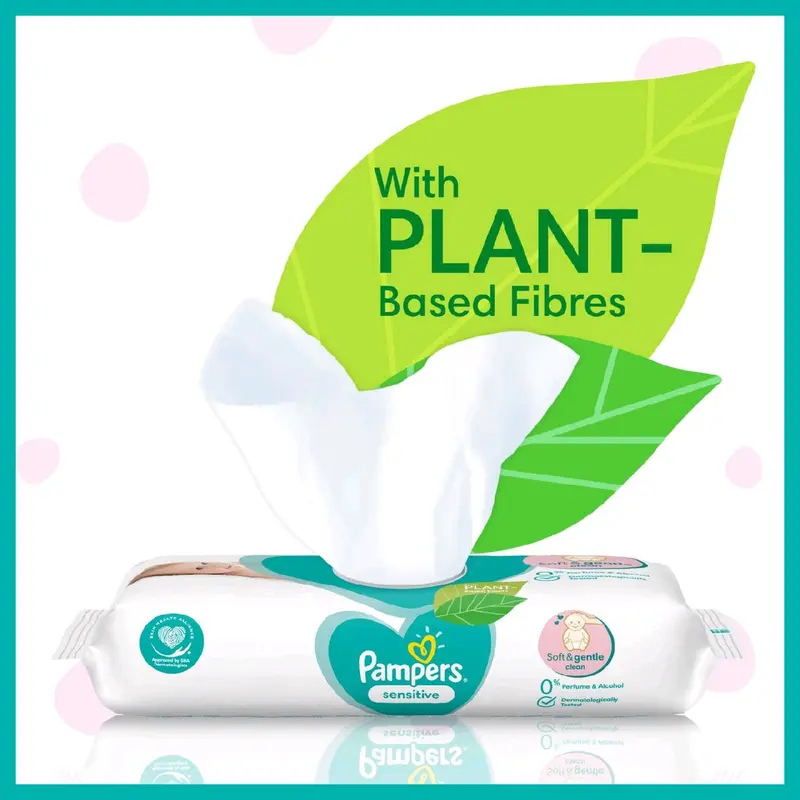 Pampers baby wipes full box 4