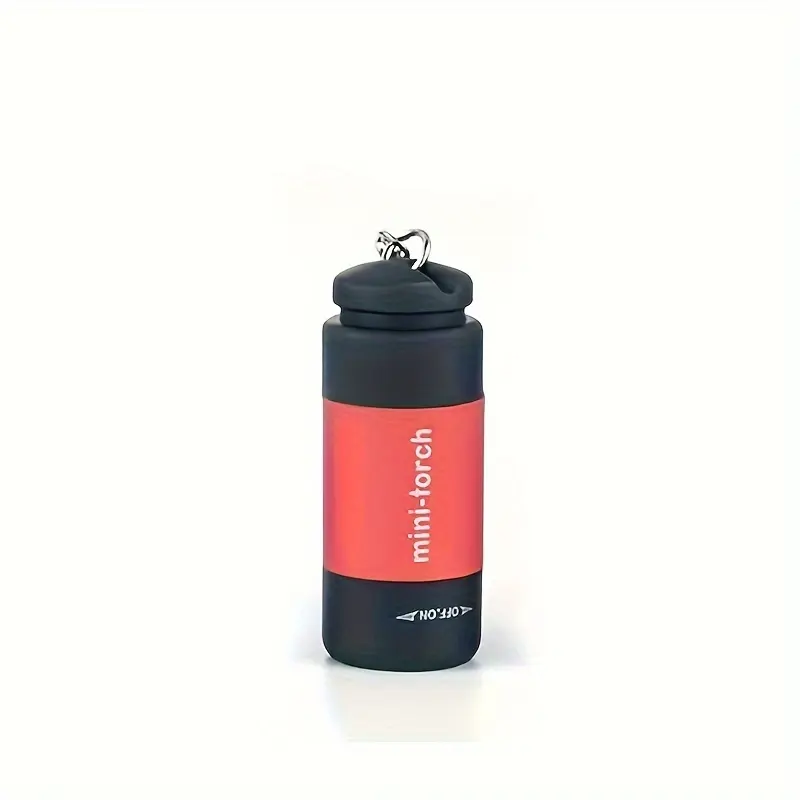 USB Rechargeable Portable Flashlight Keychain Mini Torch Camping Ultra Bright Lamp Outdoor Supplies 8