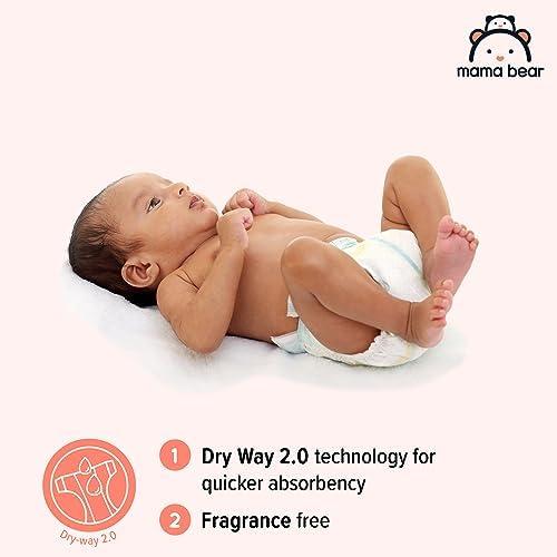 Ultra Dry Nappies, Size 1 (2-5 kg), 96 Count (2 Packs of 48), White, Monthly Pack 5