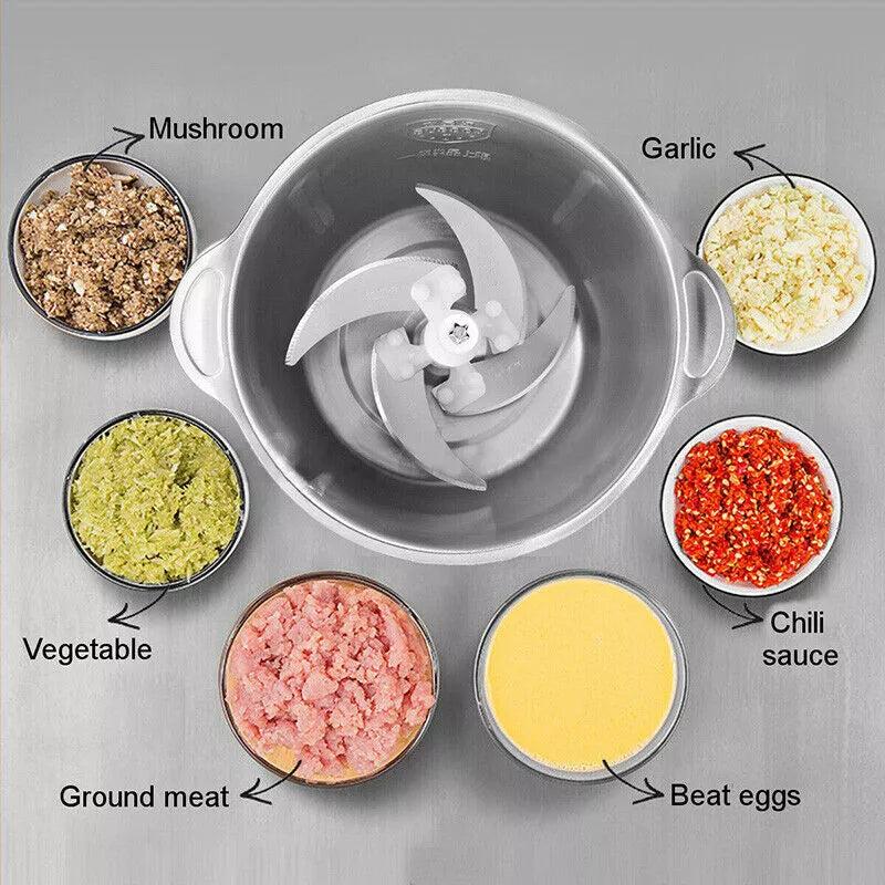 All-in-One Electric Meat Grinder & Food Processor – Powerful Mincer, Mixer, Blender, and Chopper for Home Cooking 5