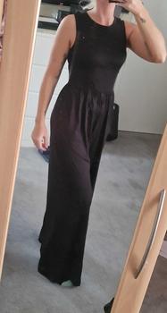 Product Review of [4 colours, UK size 6-28] Solid Sleeveless Wide Leg Jumpsuit from 🎀**🎀 0
