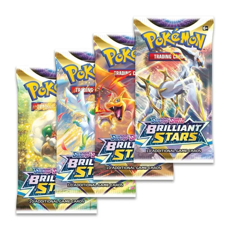 *LIVE OPENING* Booster Pack - Pokemon Sword & Shield Brilliant Stars - (1 Pack) 0