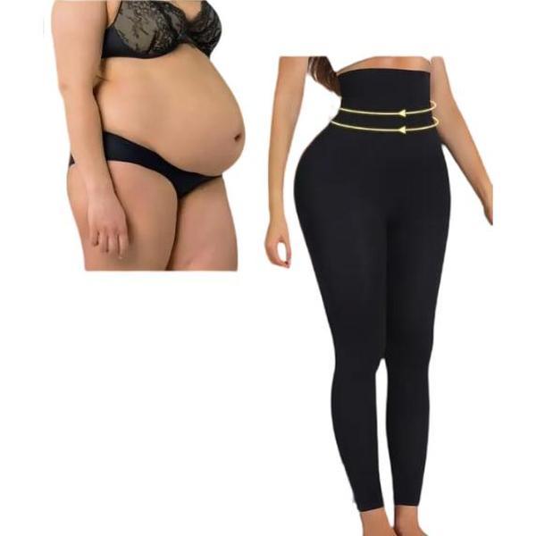 BOTLOO Women'S High Waist Tummy Control Yoga Pants, Polyamide Knit Fabric, Solid Color, Skinny Fit, All-Season, Moisture-Wicking, Breathable, 4-Way Stretch Workout Leggings 0
