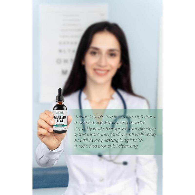 Nutroliq Mullein Leaf 50:1 Extract Drops - 60ml 8