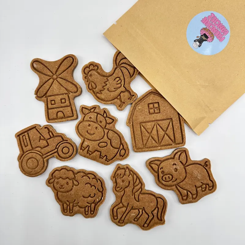 Grain Free Dog Biscuits - Pack of 6 - Random Shapes 2