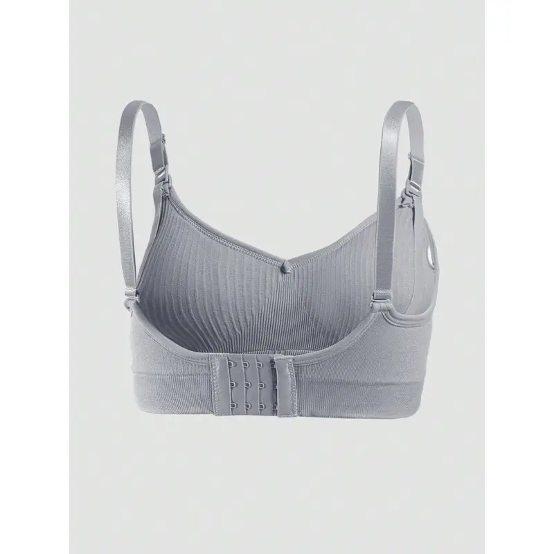 3pcs/Set Maternity Nursing Bras, Sexy Front-Snap Breastfeeding Brassiere, Comfortable Nursing Bra 7
