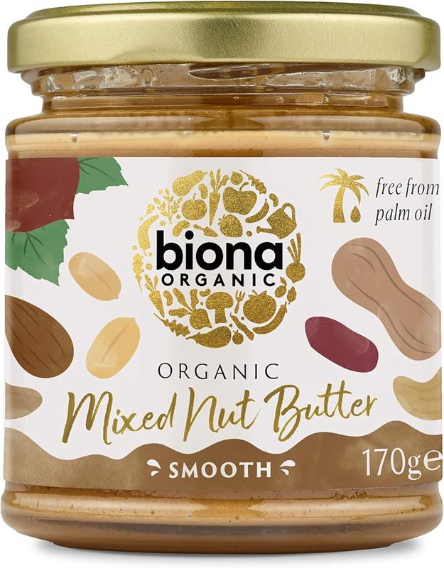 Biona Organic Mixed Nut Butter, 170g 0