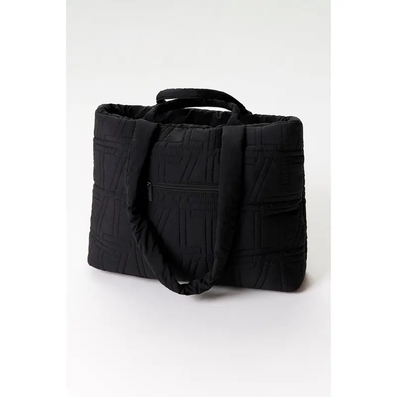 Essential Padded Tote Bag - Black 0