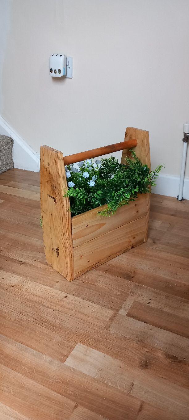 Product Introduction of Handmade Wooden Tool Boxs for Tools, Plant Pots, Decorations and More 24