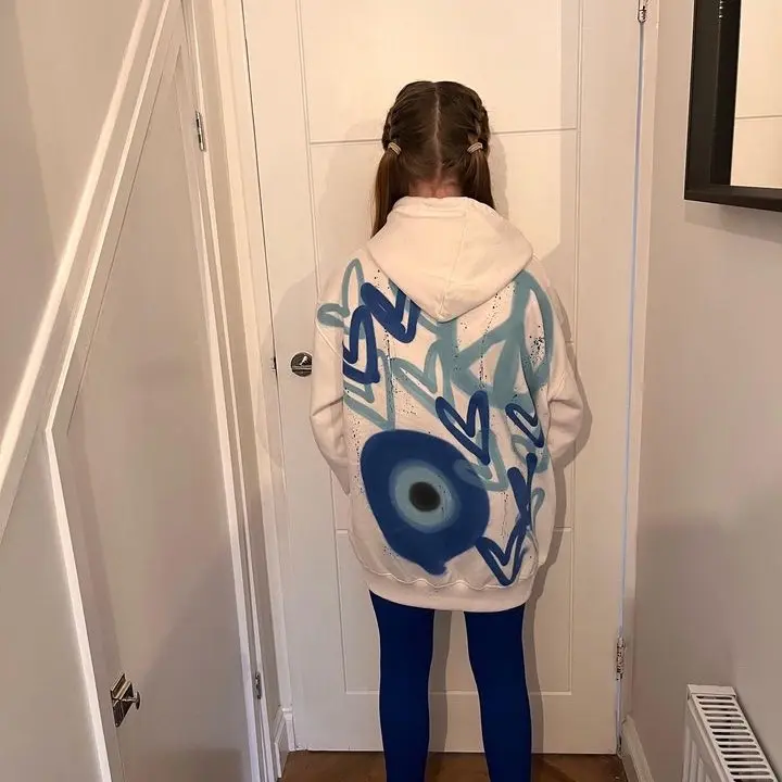 Girls Evil Eye legging set