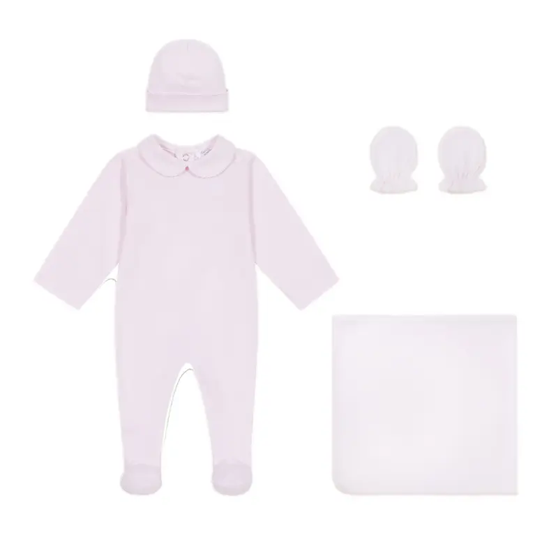 Deolinda Baby Coming Home Set in Pink or Blue - Perfect for Your Little Princess or Little Prince 0